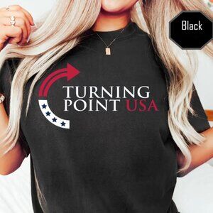 Turning Point USA Shirt, Charlie Kirk Shirt, Political Statement Tee
